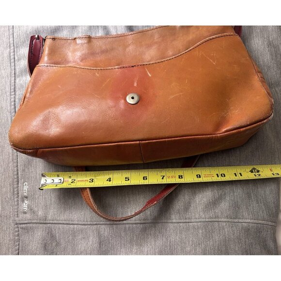 Normandie Montreal Handbag Women's Leather Hobo Bag Causal Brown - Picture 8 of 8